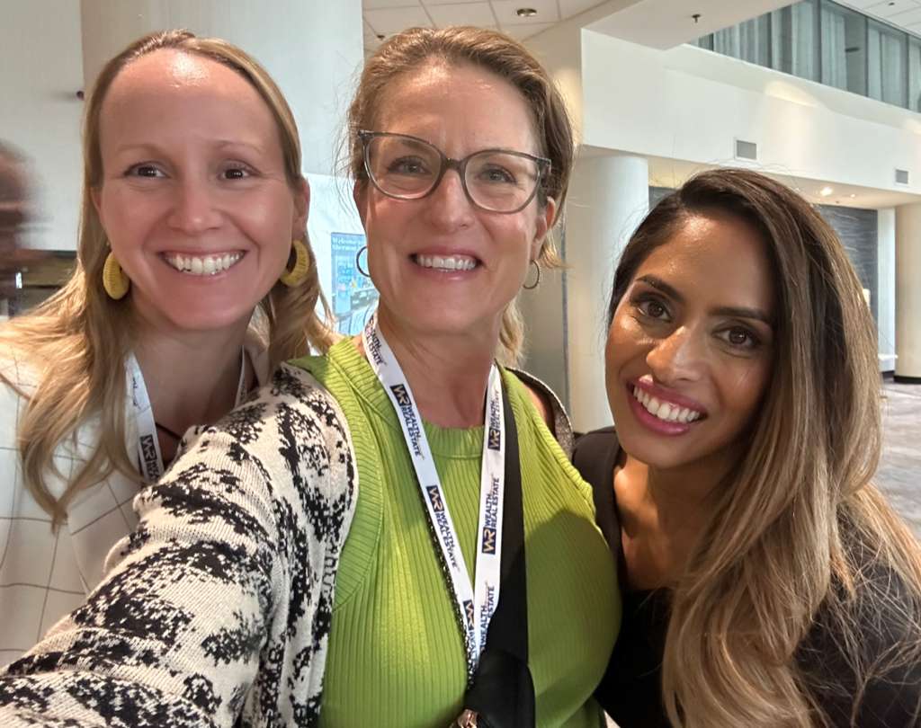 Kristina with Veena Jetti and Lisa Moore